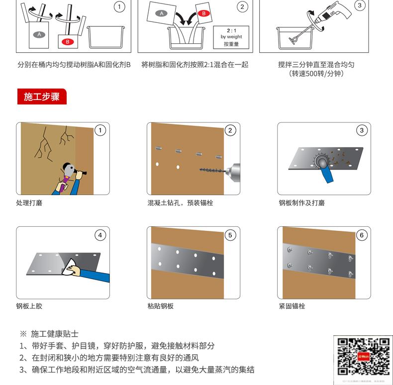 包钢阿克苏粘钢加固施工过程